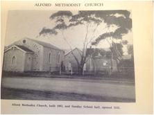 Alford Uniting Church - Former unknown date - Supplied by L Miller - See Note.