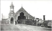 All Saints Anglican Church - Former Rookwood Railway Station. unknown date - Photograph supplied by Steve Kemp