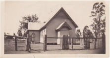Balldale Presbyterian Church - Former - Original Wooden Building. unknown date - Corowa Presbyterian Church - See Note