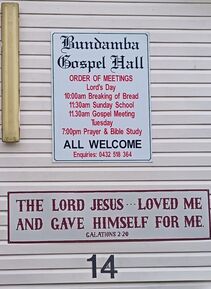 Bundamba Gospel Hall 03-11-2025 - Andrew Gardiner