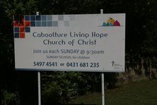 Caboolture Living Hope Church of Christ 18-03-2017 - John Huth, Wilston, Brisbane.