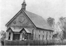 Cairns Primitive Methodist Church - Former - After Cyclone Damage 00-01-1906 - John Oxley Library, State Library of Queensland