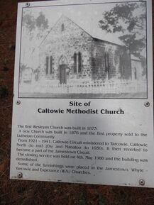 Caltowie Uniting Church - Former