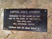 Capital Bible Church 28-04-1984 - Bill Cochrane