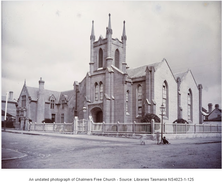 Chamber's Free Church, Hobart - Former