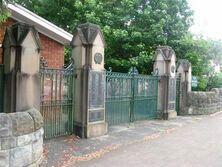 Christ Church, Gladesville - War Memorial Gates 26-04-1926 - Peter Levarre-Waters - See Note