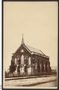 Clayton Wesley Uniting Church - Original Building 00-00-1865 - Unknown - See Note 1.