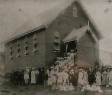 Eumundi Methodist Church - Former - Opening in 1911 From Heritage Notice Board. 17-09-2017 - John Huth, Wilston, Brisbane