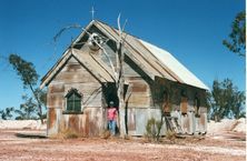 Film Set -"Lightning Ridge Church"