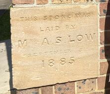 Gracepoint Presbyterian Church - Foundation Stone 31-08-2022 - Photograph supplied by Kamal Weerakoon