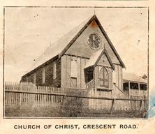 Gympie Church Of Christ - Former - From Historical Sketch of Gympie 00-00-1893 - John Huth, Wilston, Brisbane
