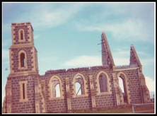 Holy Trinity Anglican Church - After Bushfire 00-01-1969 - Zades.com.au - See Note.