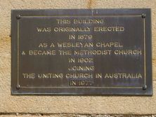 Jamberoo Uniting Church 12-07-2002 - Alan Patterson