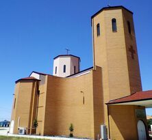 Macedonian Orthodox Cathedral of the Dormition of the Virgin Mary  27-01-2021 - Resnjari - See Note.