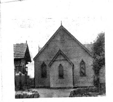Malvern East Congregational Church - Former - First Building 02-07-1950 - Church Diamond Jubilee Celebrations Souvenir