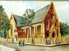 Newtown Baptist Church 13-04-2015 - Water Colour - John F Fryer - Church Facebook - See Note