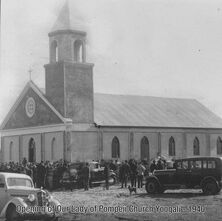 Our Lady of the Rosary of Pompei Catholic Church 07-06-2025 - Derek Flannery - From Photograph on Griffith Information Boa