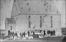 Robe Methodist Church - Former - School Children 00-00-1870 - State Library of South Australia - See Note.
