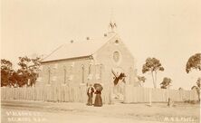 St Alban's Anglican Church - Earlier Building 00-00-1900 - William Henry Broadhurst - See Note.