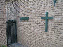 St David's Anglican Church - Entrance to Garden of the Resurrection 12-08-2016 - John Conn, Templestowe, Victoria