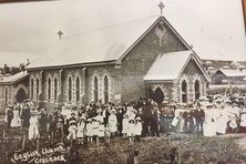 St John's Anglican Church - Original Building 00-00-1909 - Photograph supplied by John Huth, Wilston, Brisbane - See No