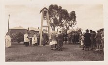 St Mark's Anglican Church - Consecration of Bell Tower 1944 03-11-2018 - Tottenham Historical Society Inc - See Note.