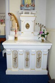 St Mary of the Angels Catholic Church - Former - Side Altar 02-07-2022 - Wayne Hoppe