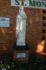 St Monica's Catholic Church - Statue St Monica 06-08-2017 - John Huth, Wilston, Brisbane