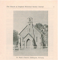 St Paul's Anglican Church - Former unknown date - Photograph supplied by Mark Drayton