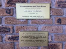 The Church of St Edward the Confessor - Blessing & Opening Plaque 05-02-2018 - Errol Phillips