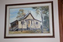 The Church of The Annunciation Anglican Church - Painting Old Roadvale Church 02-07-2017 - John Huth, Wilston, Brisbane