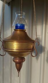 The Karumba Community Church of St James and St John - Lamp 28-06-2025 - Photograph provided by Laura Loehr