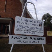 Vaucluse Uniting Church 07-10-2017 - Church Facebook - See Note.