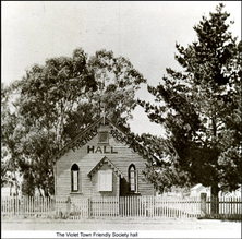 Violet Town Uniting Church - Former - Demolished 1960s unknown date - violettown.org.au - See Note.