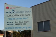 Warwick Wesleyan Methodist Church 28-01-2017 - John Huth, Wilston, Brisbane.