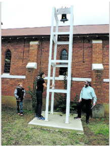 Welsh Memorial Uniting Church - Bell Tower 01-05-2016 - Forbes Advocate - See Note.