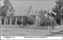 Wesleyan Methodist Jubilee Church - Former unknown date - Rose Stereograph Co - State Library Victoria - See Note.