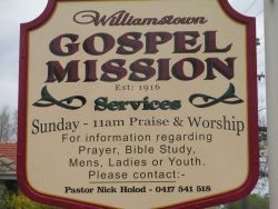 Williamstown Gospel Mission 02-10-2014 - John Conn, Templestowe, Victoria