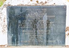 Wirrabara Uniting Church - Plaque on Cairn 18-07-2025 - Derek Flannery