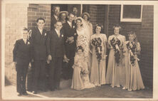  Ashfield Church of Christ - Former 16-12-1950 - Wedding Kenneth Drury & Dorothy Wynn - at the Church